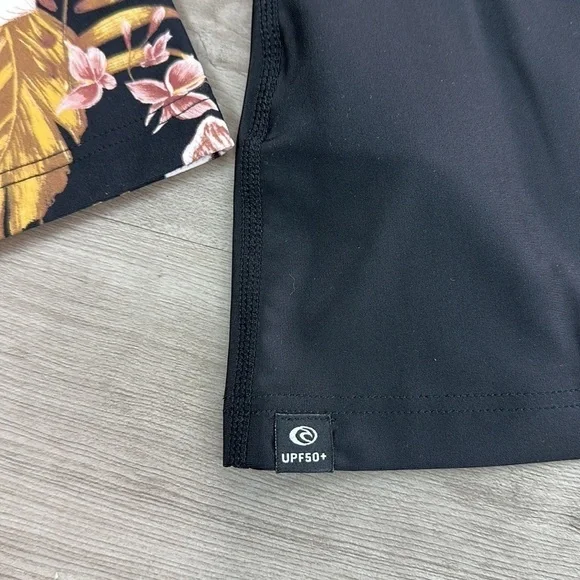 ☀️RIP CURL☀️ PLAYABELLA RELAXED LONG SLEEVE RASH GUARD SUN SHIRT - Picture 14 of 14